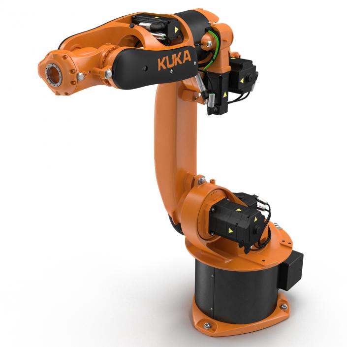 3D Kuka Robot KR-16 arc HW model