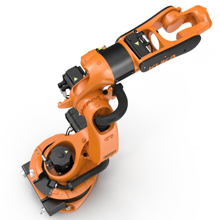 3D Kuka Robot KR-16 arc HW model