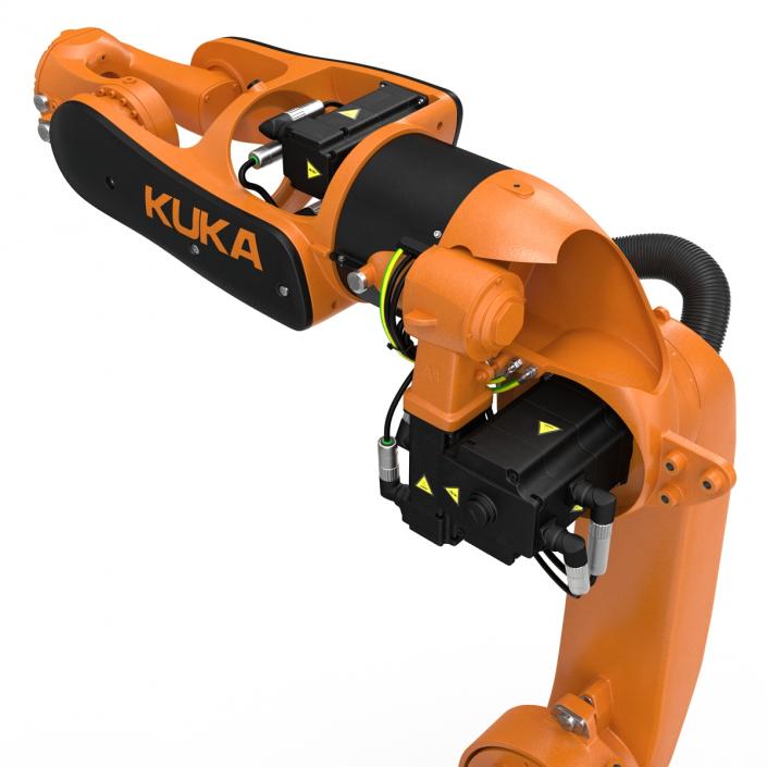 3D Kuka Robot KR-16 arc HW model