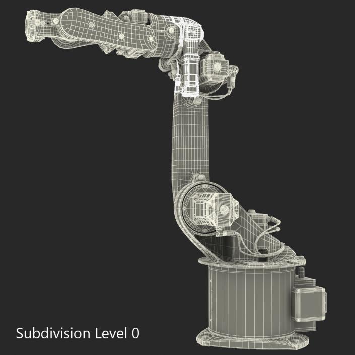 3D Kuka Robot KR-16 arc HW model