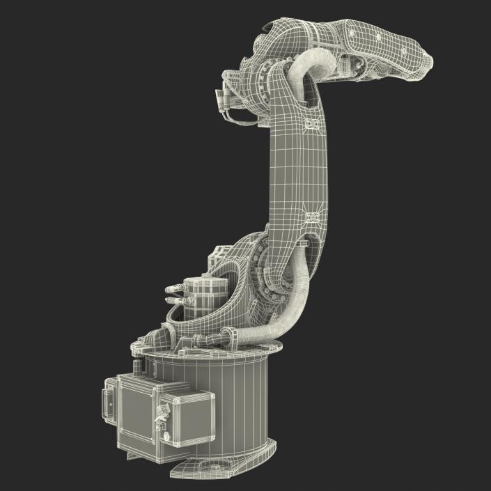 3D Kuka Robot KR-16 arc HW model