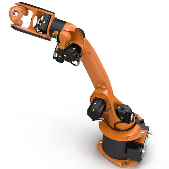 3D model Kuka Robot KR-16 arc HW Rigged