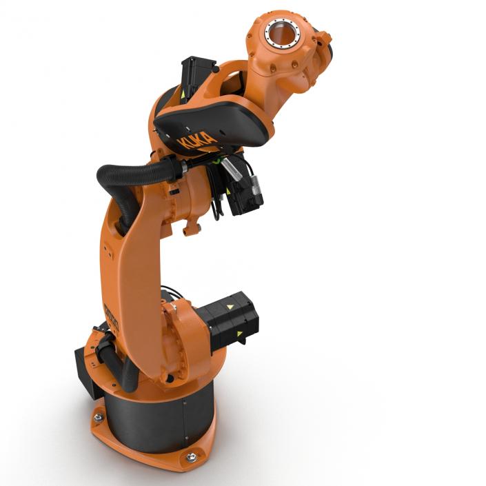 3D model Kuka Robot KR-16 arc HW Rigged