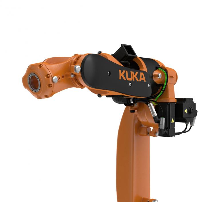 3D model Kuka Robot KR-16 arc HW Rigged