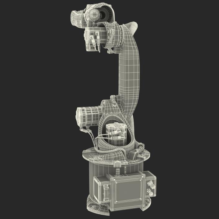 3D model Kuka Robot KR-16 arc HW Rigged