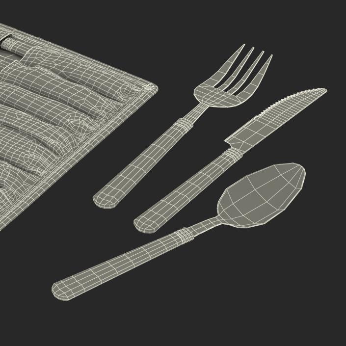 Camping Dishes and Utensils 3D