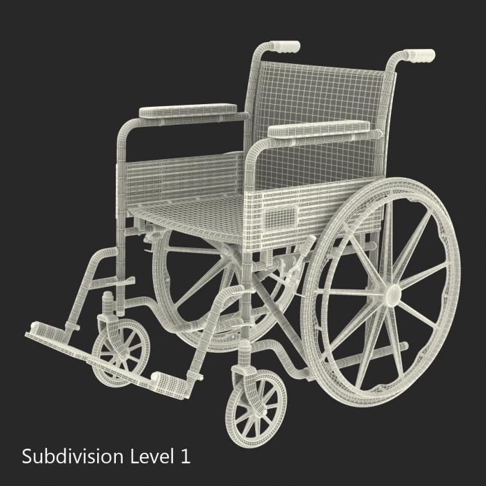 3D model Wheelchair