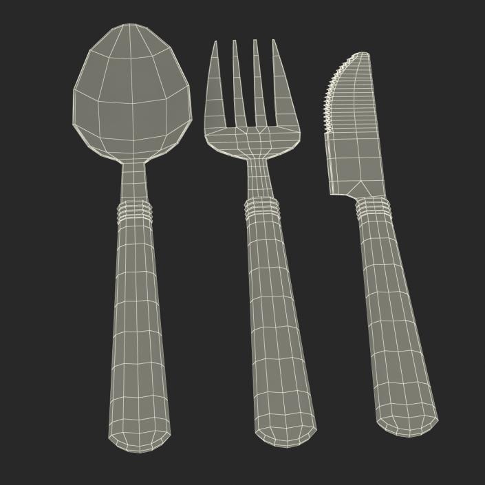 3D Cutlery Set