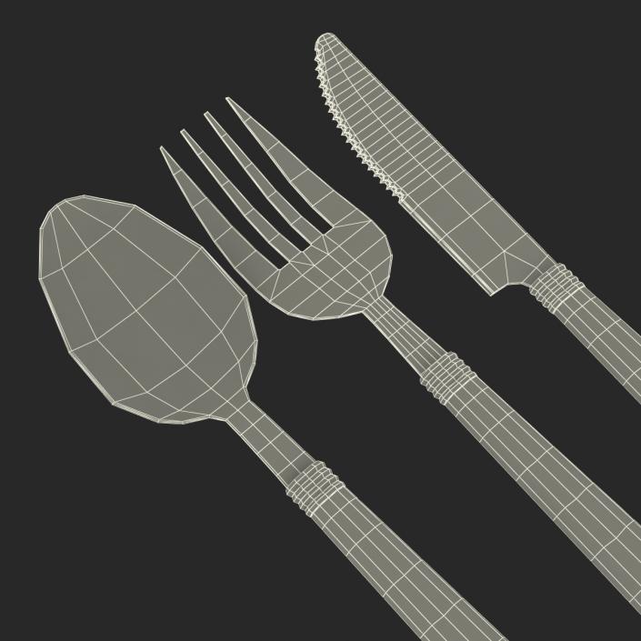 3D Cutlery Set