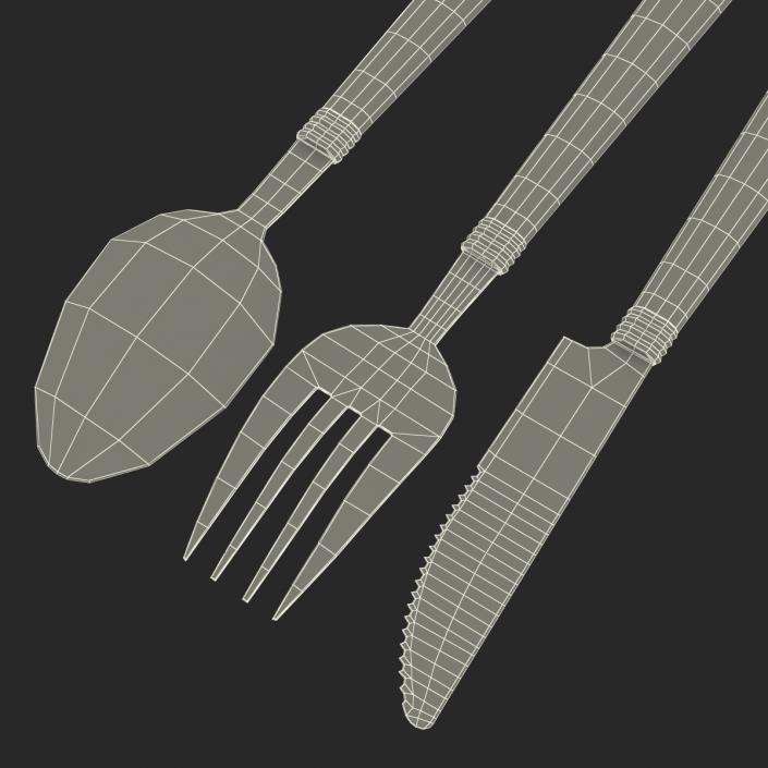 3D Cutlery Set