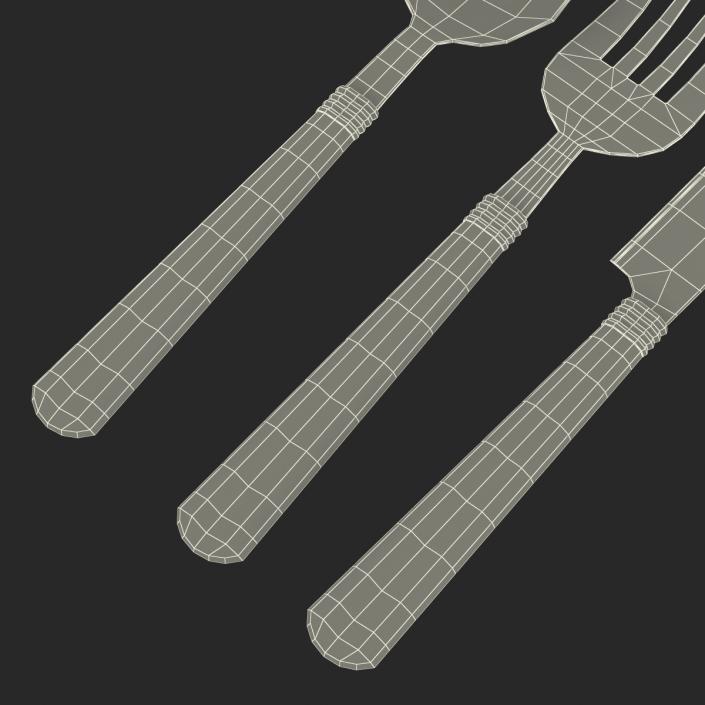 3D Cutlery Set