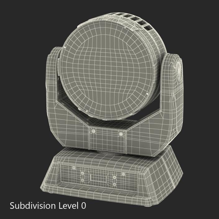 3D Moving Yoke Wash LED Chauvet 560Z model