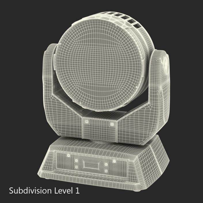 3D Moving Yoke Wash LED Chauvet 560Z model