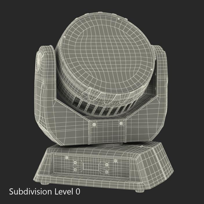 3D model Moving Yoke Wash LED Chauvet 560Z 2