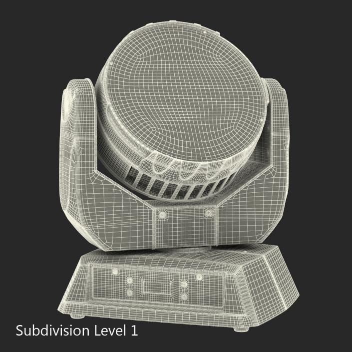 3D model Moving Yoke Wash LED Chauvet 560Z 2