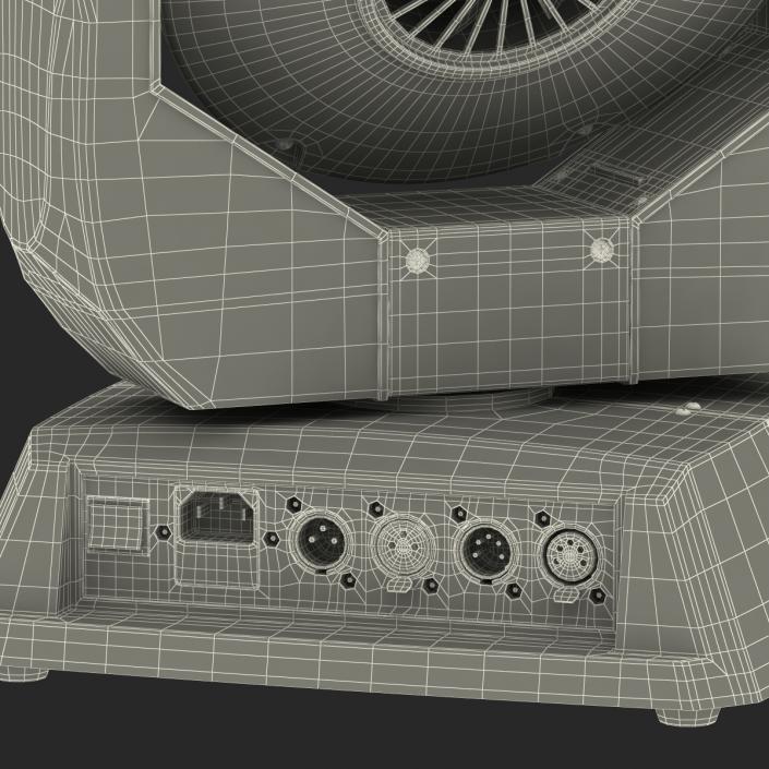 3D model Moving Yoke Wash LED Chauvet 560Z 2