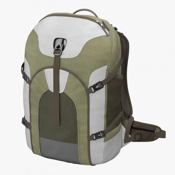 Fishing Backpack Generic 3D model