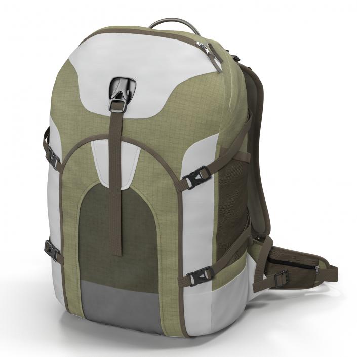 Fishing Backpack Generic 3D model