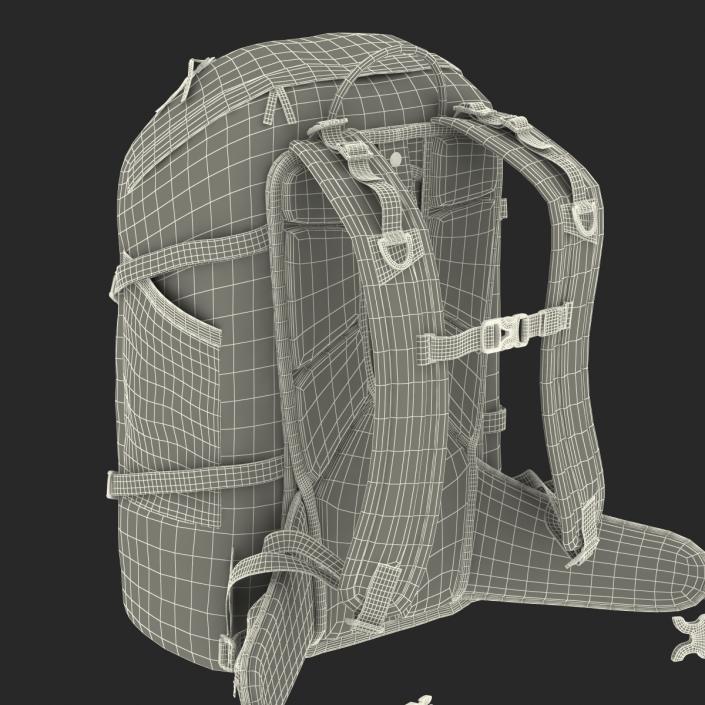 Fishing Backpack Generic 3D model