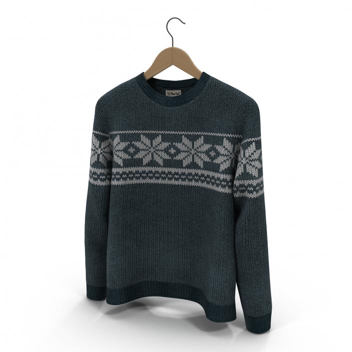 Sweater on Hanger 3D