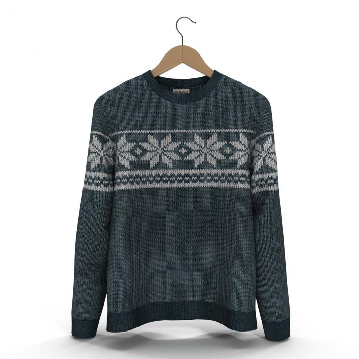 Sweater on Hanger 3D