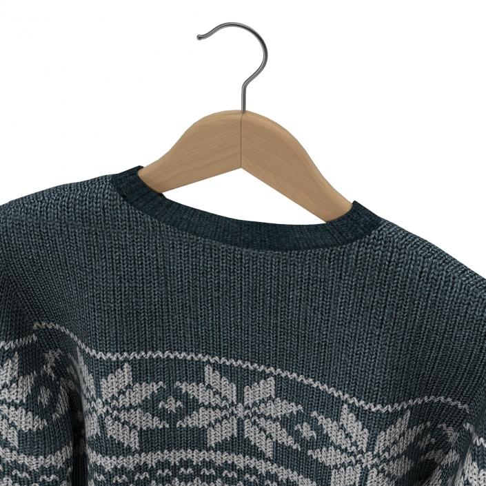 Sweater on Hanger 3D