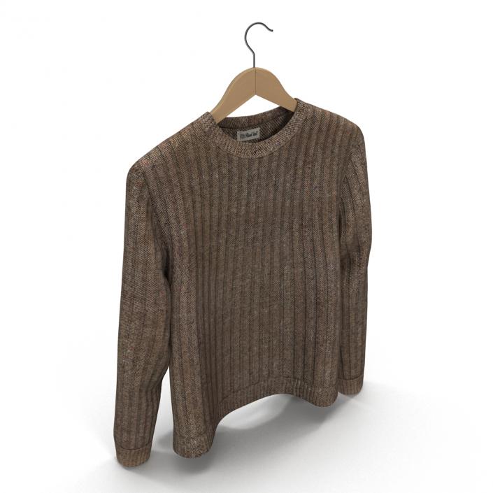 Sweater on Hanger 2 3D model