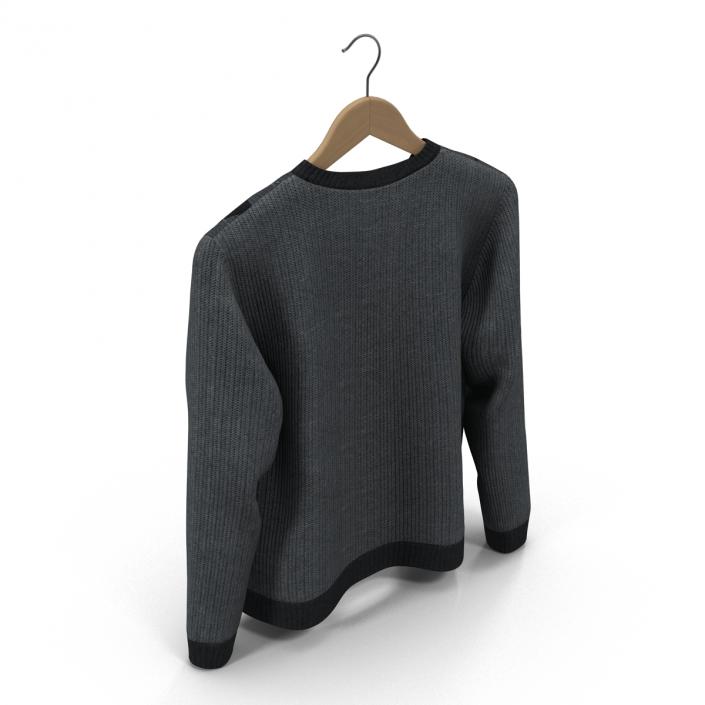 Sweater on Hanger 3 3D model