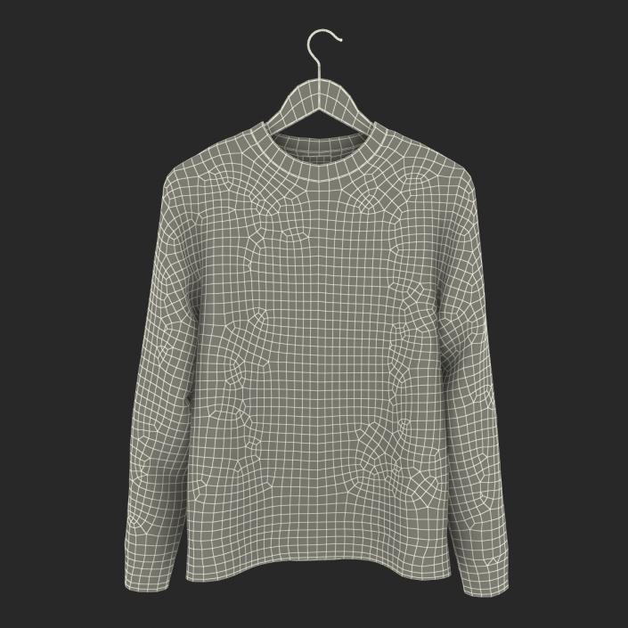 Sweater on Hanger 3 3D model