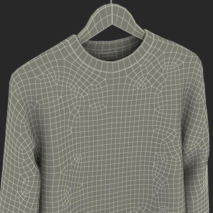 Sweater on Hanger 3 3D model