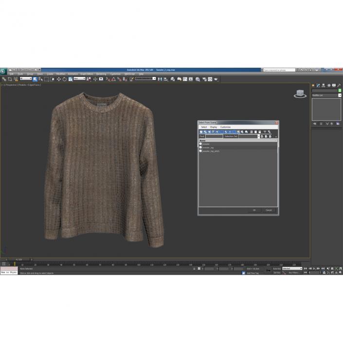 Sweater 2 3D model