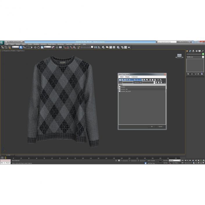 Sweater 3 3D model