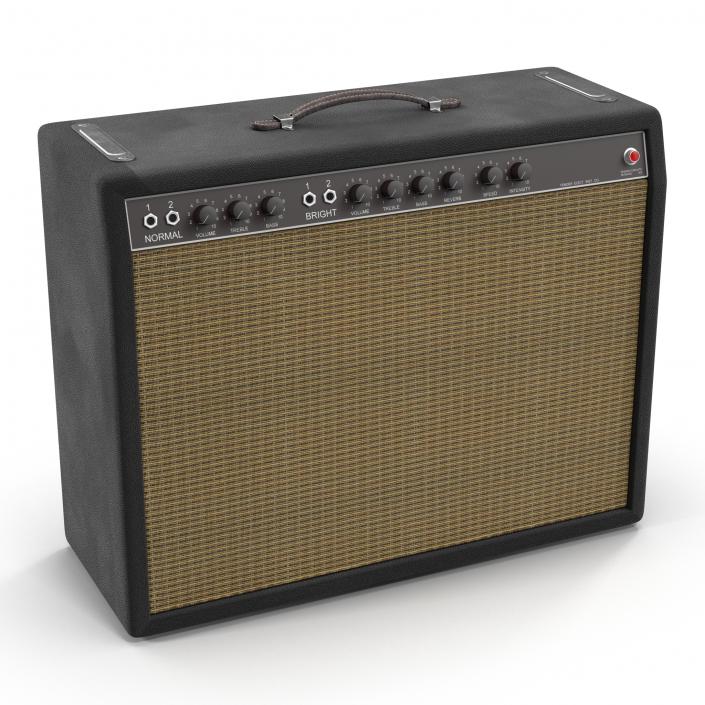 3D Retro Guitar Amp