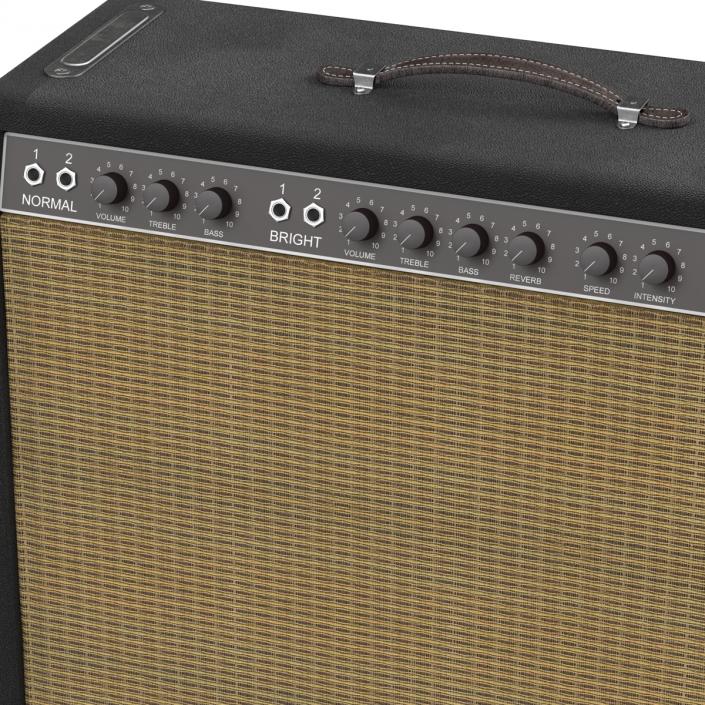 3D Retro Guitar Amp