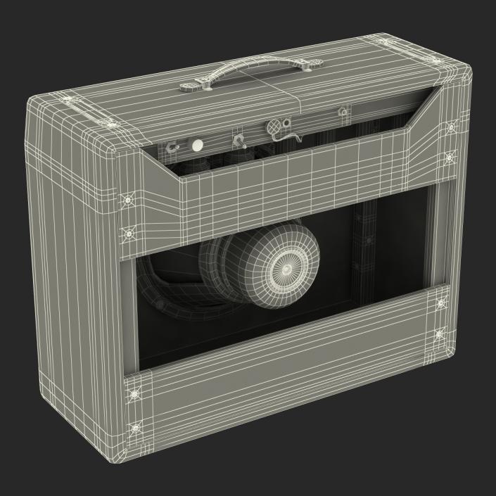 3D Retro Guitar Amp