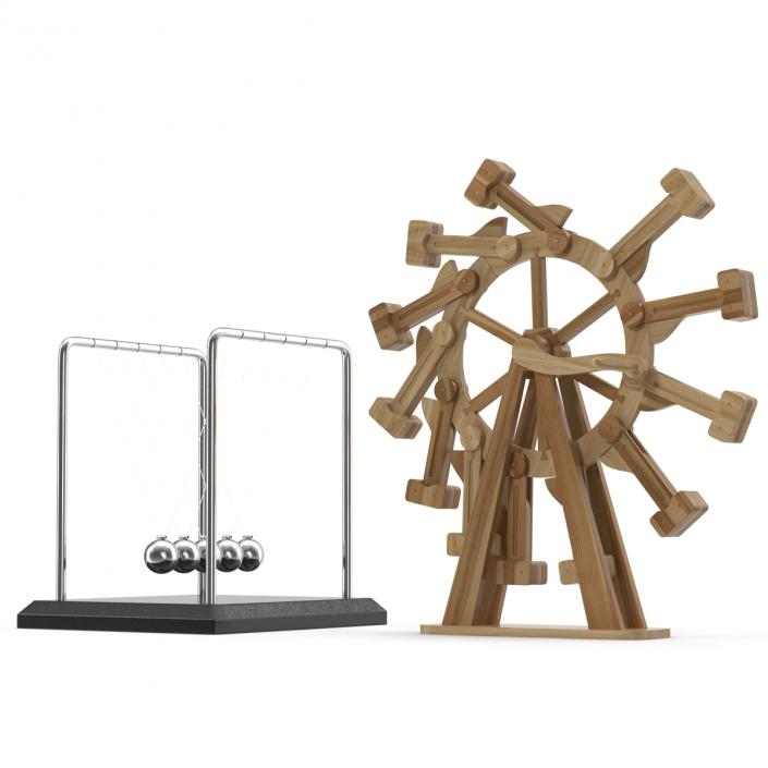 3D Perpetual Motion Machines Collection