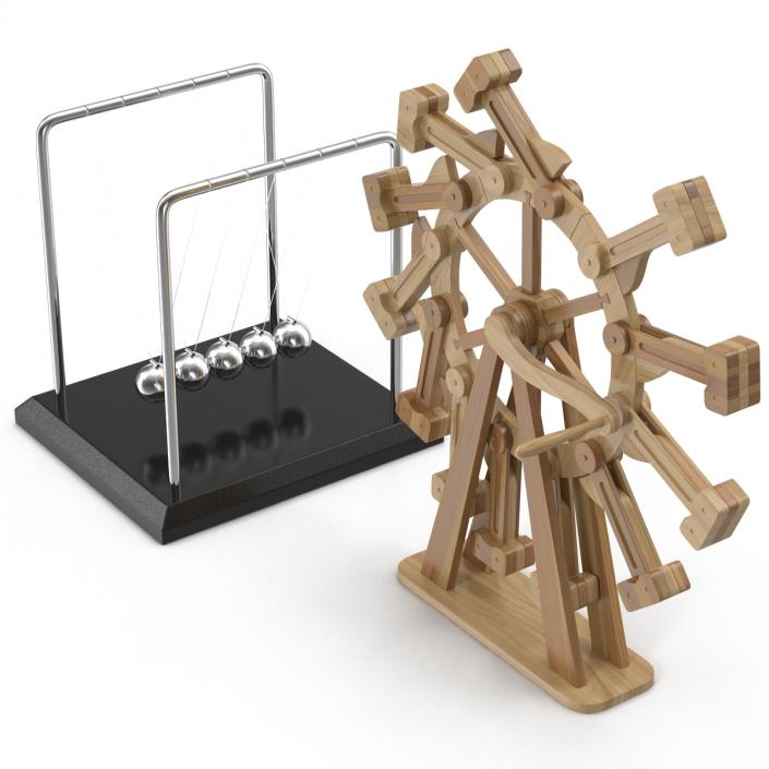 3D Perpetual Motion Machines Collection