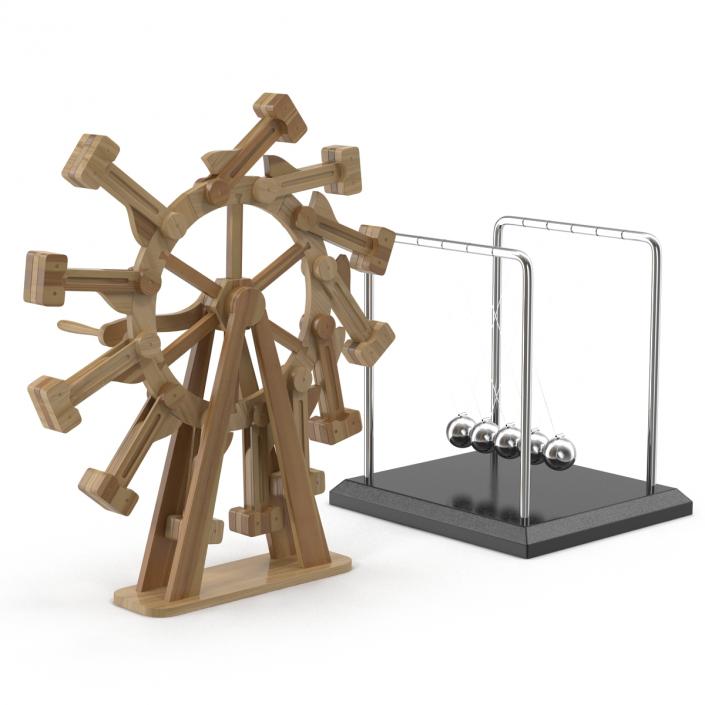 3D Perpetual Motion Machines Collection