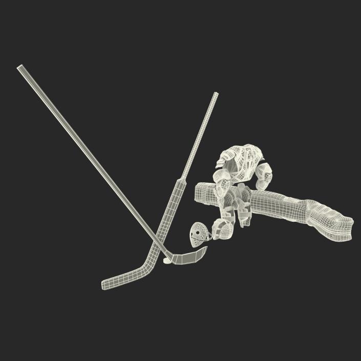 Hockey Equipment 3D Models Collection 2 3D model