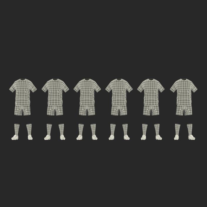 3D model Soccer Clothes Collection