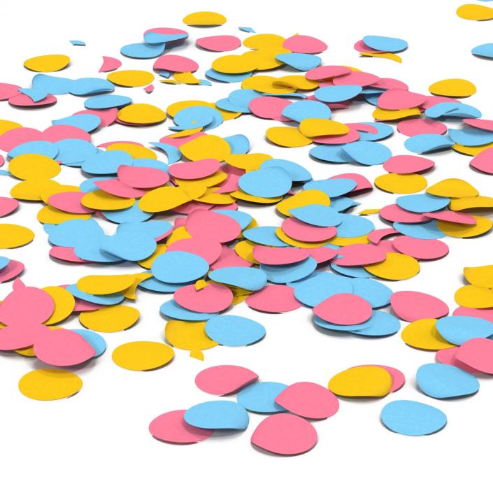 3D model Confetti