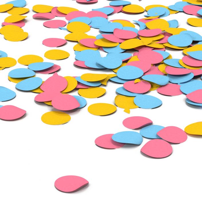 3D model Confetti