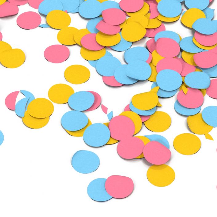 3D model Confetti