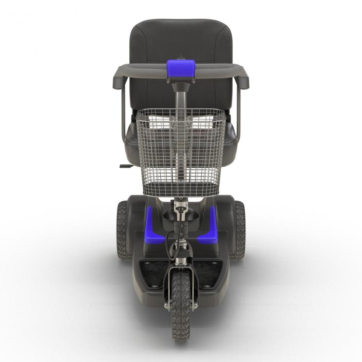 3D Electric Wheelchair Rigged