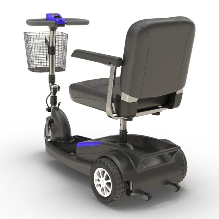 3D Electric Wheelchair Rigged