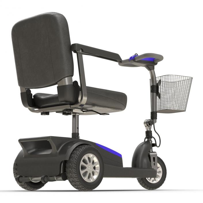 3D Electric Wheelchair Rigged