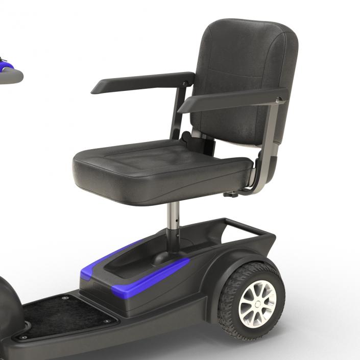 3D Electric Wheelchair Rigged