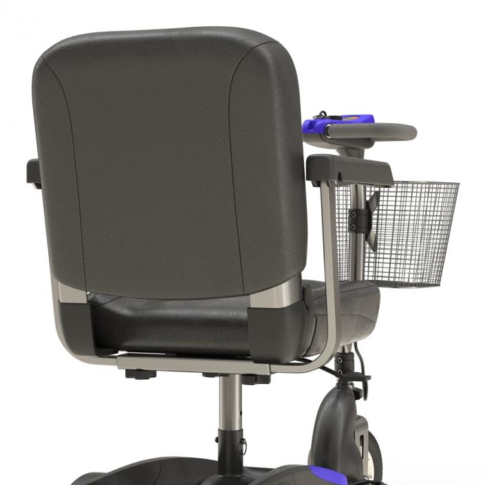 3D Electric Wheelchair Rigged