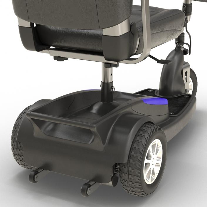 3D Electric Wheelchair Rigged