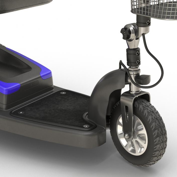 3D Electric Wheelchair Rigged